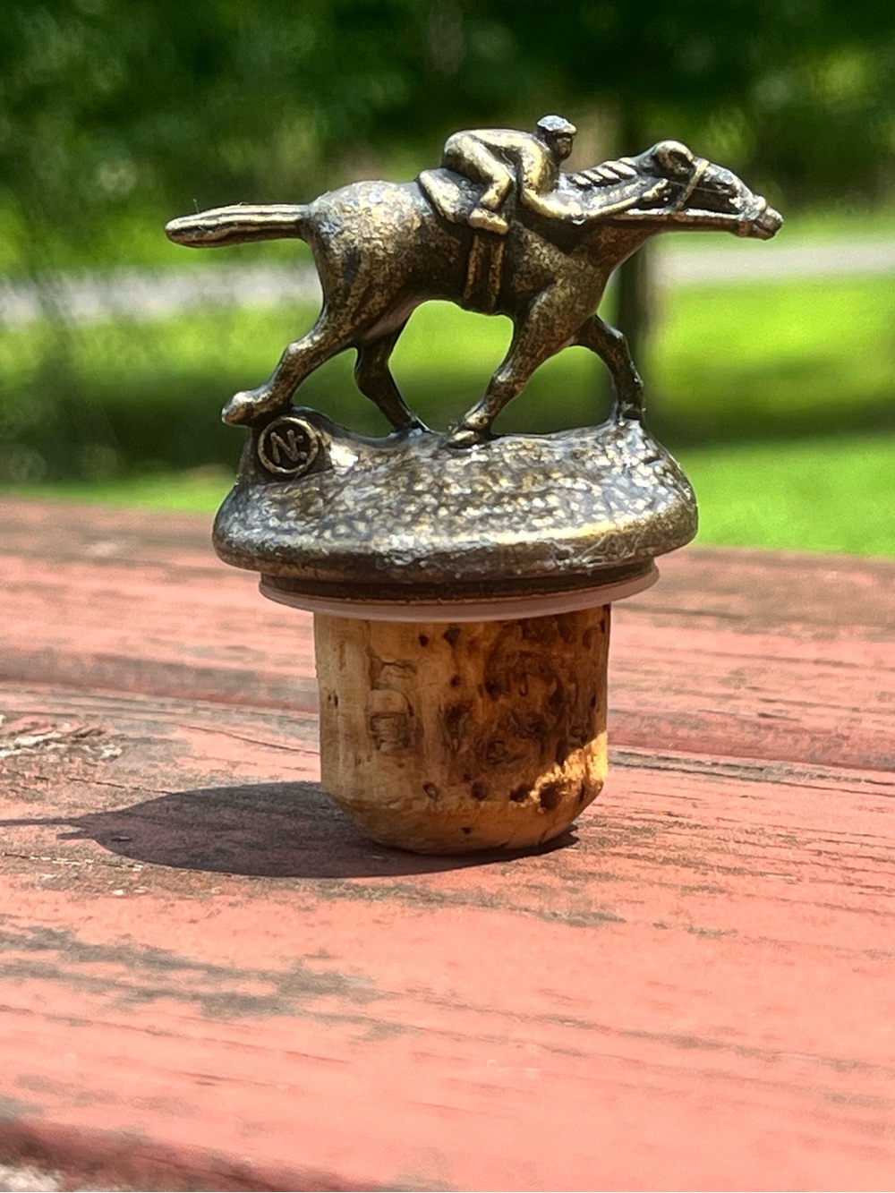 Blanton’s Bourbon Collectible Bottle Stopper Letter N